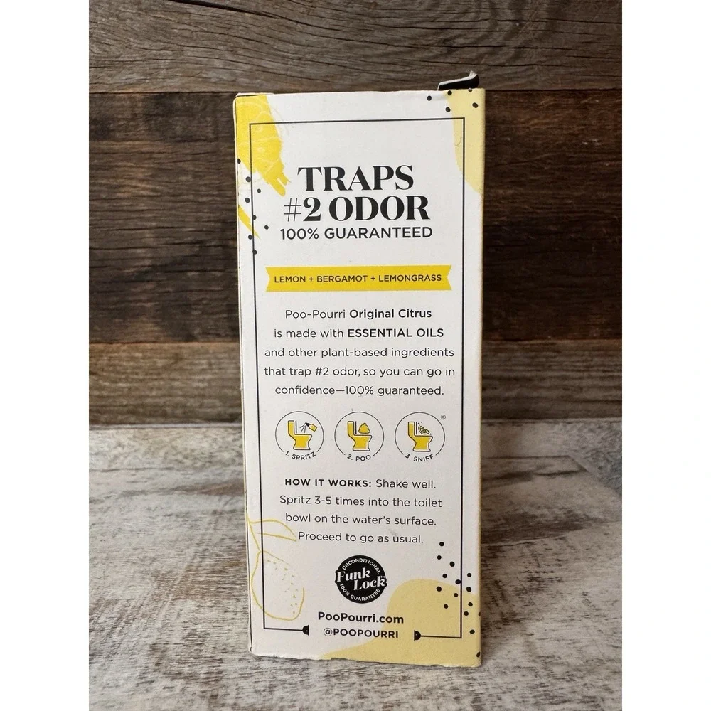 Poo-Pourri PP-002-CB‎ Toilet Odor Neutralizer – White